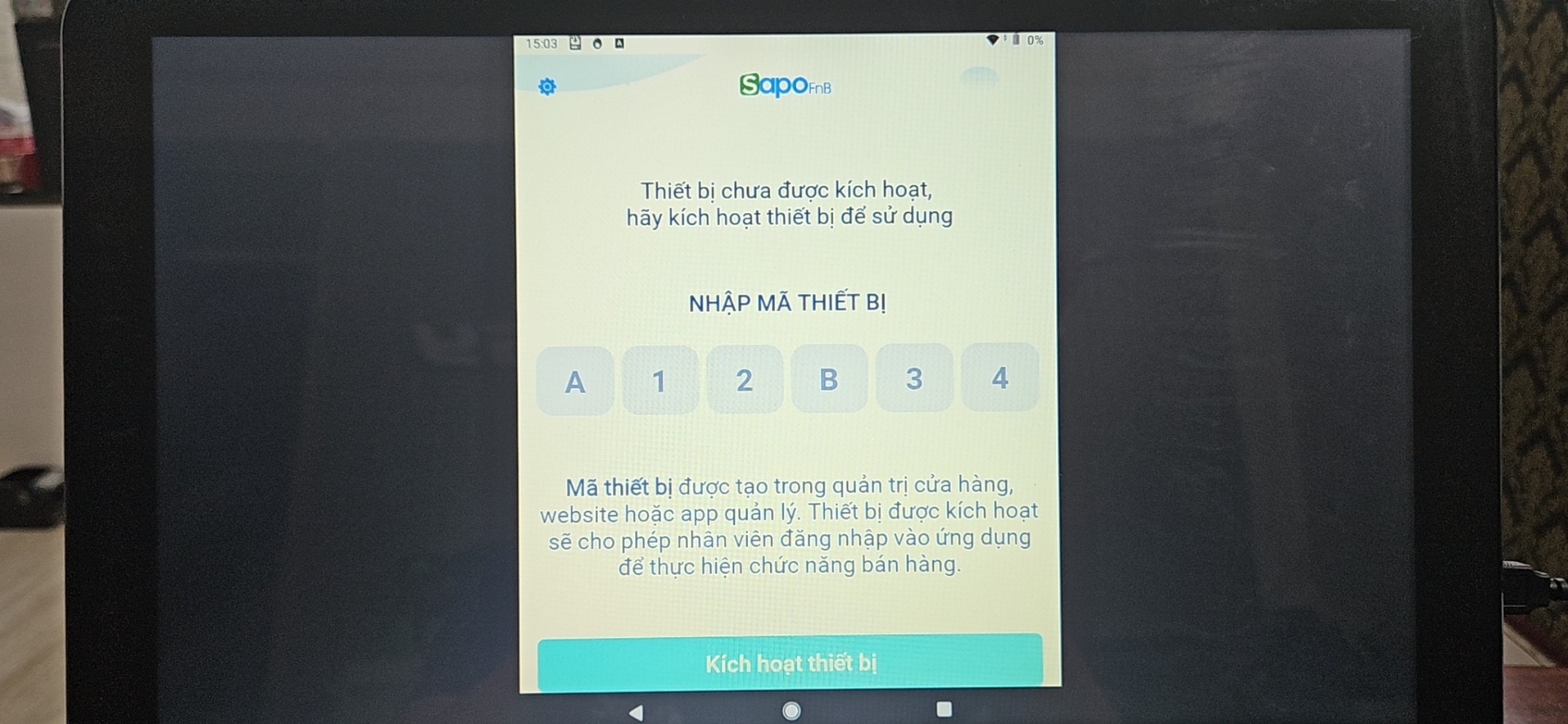 MÁY POS BÁN HÀNG SGT-664 Android