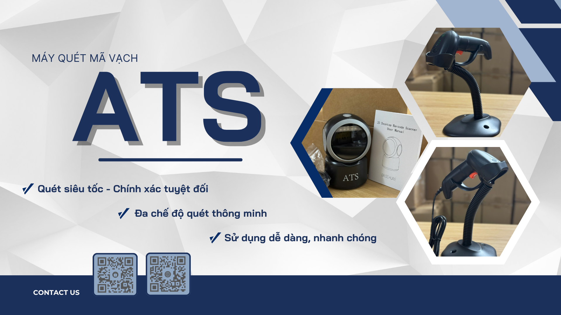 Máy quét mã vạch ATS